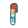 Christmas Ornament C696 Snowrnan Candy Cane 2.5 X 7.5 18 Mesh Shelly Tribbey Designs