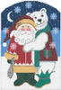 Christmas Larger Design C796 Santa's Gift Shelly Tribbey Designs Ornament