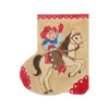 Christmas Mini-Sock C731 Little Cowboy Shelly Tribbey Designs 4X5 18 Mesh