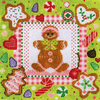 Christmas Larger Design C905 Sweet Christmas Shelly Tribbey Designs 7X7 18 Mesh