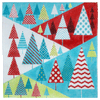 Christmas Larger Design C976 Patterned Chrsitmas Trees  Shelly Tribbey Designs 18 Mesh
