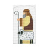 Nativity Creche Figures & Scenes CR53 Shepherd Shelly Tribbey Designs 2.75 X 4.75 18 mesh
