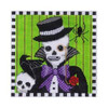 Halloween H77 Mr. Boney 6.5X7 18 Mesh Shelly Tribbey Designs
