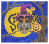 Halloween H322 Spooky Owl 9.75 X 8.75 18 Mesh Shelly Tribbey Designs