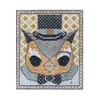 Halloween H341 Whoooot Owl 6.5X7.5 13 Mesh Shelly Tribbey Designs