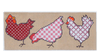 Pillow P147 Chicken Littles 6.75 X 5.75 18 Mesh Shelly Tribbey Designs