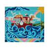 Pillow P104B Noah's Ark (No Bordet 13.25X15 18 Mesh Shelly Tribbey Designs