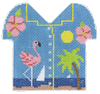Shelly’s Closet - Hanger Included FW22 Tropical Shirt 4 X 3.75 18 mesh Shelly Tribbey Designs