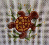 A3 Brown Turtle Cheryl Schaeffer And Annie Lee Designs With AL3 Pearl Turbo