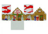 Mini House 5504 Susan Roberts Needlepoint Ski Lodge 2.5" x 2.75" x 1.5" 18 Mesh