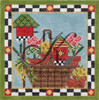 Basket  KWP06 June Gardening 4.6 x 4.6 18 Mesh With Stitch Guide KELLY CLARK STUDIO, LLC