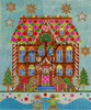 KCA8000 Advent Gingerbread House 14.5"w x 18"h 18 Mesh KELLY CLARK STUDIO, LLC