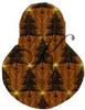 KCN1407 Christmas Trees on Bosc 3.5"w x 4.5"h 18 Mesh KELLY CLARK STUDIO, LLC