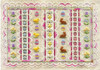 SPRINGTIME RIBBONS (CS) 218w x 148h - 18ct canvas Laura J Perin Designs Counted Canvas Pattern Only