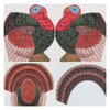 LL209 Labors Of Love Small Dimensional Turkey 18 Mesh 6x6.5 (2), 6.5x6.25, 6.5x2