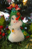 LL426D Labors Of Love Snowman with Tree 18 Mesh 3.5 x 5