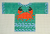 WWCO1602 Feeling Crabby Sweater  6 x 4 18 Mesh  Waterweave 