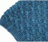 Knitting Pattern P-J-125 Jojoland BLUE BERRY COWL
