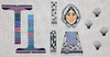 TS1404 Winona Eskimo Woman Canvas Only,  6 x 18 13 Mesh TS Designs