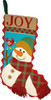 1038	Primitive Snowman Stocking	19.5h	13  Mesh Tapestry Fair Model Pictured