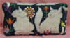 AJ08 Garden Cats Brick Cover 13 Mesh Tapestry Fair ANNE JERLOW DESIGNS