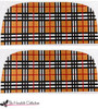 PB-309 Preppy Plaid 2 Sides 13 Mesh Purse PB-Adelaide The Meredith Collection 