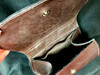 PEE-86c Script Monogram With plain bkg 18 Mesh Ellee Bag The Meredith Collection