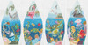 FS025 Underwater Undersea Shore Tuffet Canvas Only 13 ct., 8″ x 18″ each Trubey Designs