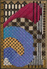 GS-882 Graphic Waves Triptych Center Sharon G