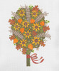 CB-167 Autumn Bouquet 18g, 7.25" x 10.5 CURTIS BOEHRINGER