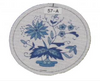 57-A Blue Onion - Jewel Case Prefinished 4.5″ diameter, 2.5″ height Example Shown Creative Needle