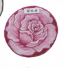 914-A  Rose in Rose Jewel Case PreFinished 4.5″ diameter, 2.5″ height Example Shown Creative Needle