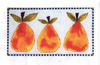 3LT-102-3 Little  Pears 13 Mesh 5 x 9 Renaissance Designs