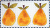 3LT-102-3 Little  Pears 13 Mesh 5 x 9 Renaissance Designs