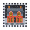 Halloween H126 Halloween Cottage 4.5" SQ 18 Mesh Shelly Tribbey Designs