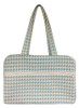#86 601L Large Carry All In Tucson (Swatch) shown in #80 Spa Houndstooth Hug Me Bag