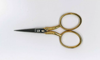 Solingen FDP SC39 Gold Plated Spiral Embroidery Scissors