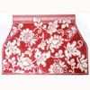 Wg12154 Karen's 4 pc Red Damask Tote 12X17X6 13ct Model Shown Whimsy And Grace