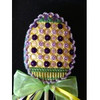 Wg12651 Frisco's 3 Egg Omelette - yellow, lavender, green 3 X 2 1/4 x 5/8 18ct Whimsy And Grace Shown Finished