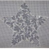 Wg11833 Teri's Tree Topper - silver 10" 13 ct With Silver and Crystals Whimsy And Grace TREE TOPPER STAR
