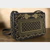 Wg11812-13 13ct 3pcN'sBeePurse-black&gold Whimsy And Grace Purse