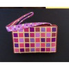 Wg11502 3 piece Concerto - Purple & Burgandy w/gussett Canvas Only 7 X 5 1/4X 3 18ct Whimsy And Grace Purse