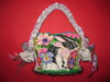 F-087 The Point Of It All Mini Bunny Basket 5 x 4 18 Mesh Shown Finished 