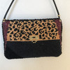 XO-264 The Point Of It All Designs Leopard Purse Ornament 3.5 x 2.5 ish 18 Mesh Shown Finished 