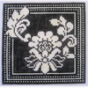 Wg12679 Karen's Damask Coasters 4X4X4  18ct Whimsy And Grace