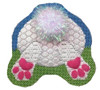 EA05 Bunny Butt 4.25 x 5 18 Mesh Pepperberry Designs