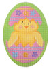 EA09 Hatching Chick 3.75 x 5 18 Mesh Pepperberry Designs