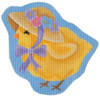 EA03 Bonnet Chick 4.75 x 4.25 18 Mesh With Stitch Guide w/embellishments Pepperberry Designs