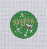 NN2M Naughty and Nice, Martini 4 Dia. 18 Mesh With Stitch Guide Pepperberry Designs 