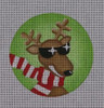 RN05 Cool Reindeer 4 Dia 18 Mesh Pepperberry Designs 